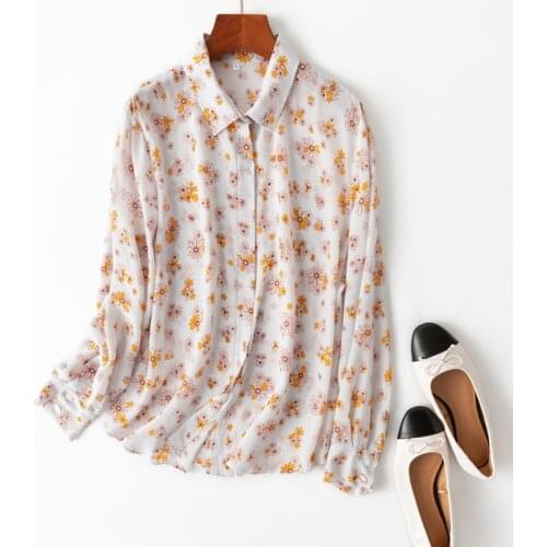 Pearl Diary Womens Silk Shirts