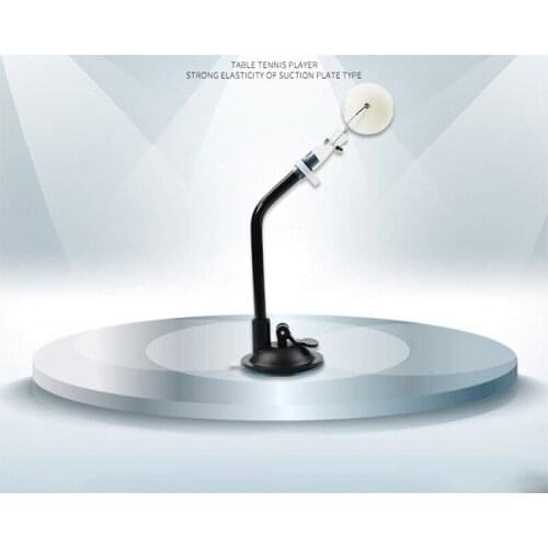 Professional Table Tennis Trainer Robot Suction Flexible Type Table Tennis Training Machine