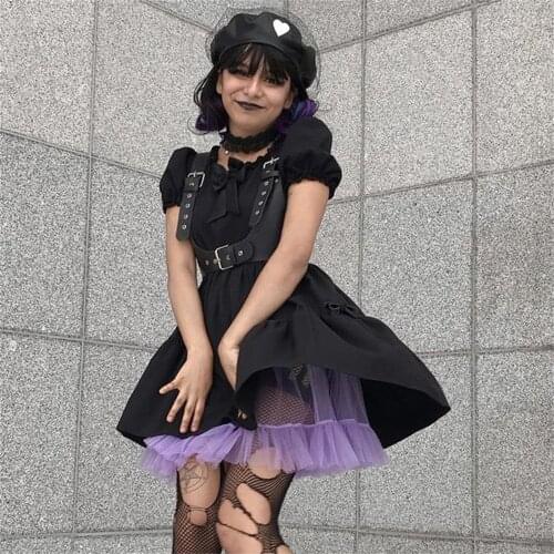 PUNK STYLE GIRL Women's Stylish Dresses