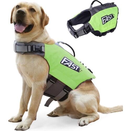 1PC Dog Life Jacket Swimming Pet Life Vest Dogs Cat Water Floating Swimming For Pets Bathing Supplies