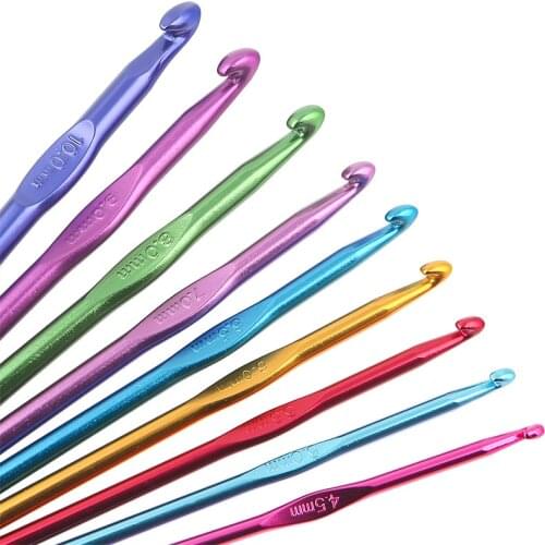 Popular Sewing Needles Weave Crochet 2.0/2.5mm Crochet Hook High Quality Aluminum Oxide Knitting Needles