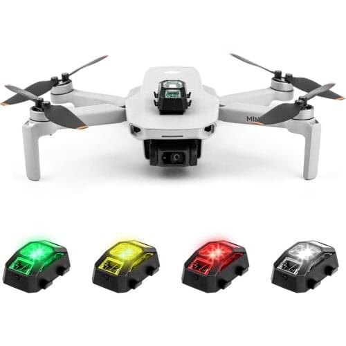 Universal Drone Flash Strobe Lamp Night Flying Flight Light For DJI Mavic Air 2S/Mini/2/SE Spark Zoom FPV Fimi X8 Accessorie Set
