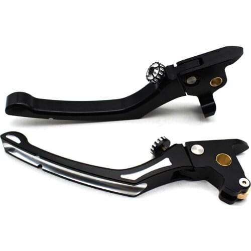High Quality CNC Aluminum Motorcycle Clutch & Brake Lever Set For Harley 2014 2015 2016