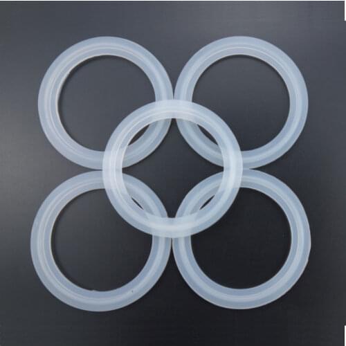 1pc Sanitary Tri Clamp Silicon sealing Gasket All Size
