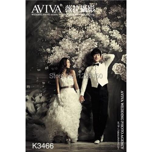 10*20ft Hand Painted Muslin Photo Backdrops,Studio wedding backdrop K3466 ,fondos fotografia, Photography Background