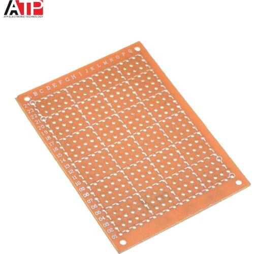 10PCS Great IT 5*7 PCB 5x7 PCB 5cm 7cm DIY Prototype Paper PCB Universal Board yellow