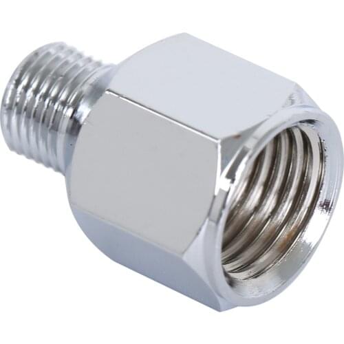 1x Mini Airbrush Air Hose Adapter Connector 1/4 BSP Female to 1/8 BSP Male Spray Gun Air Hose Quick Coupler Adaptor
