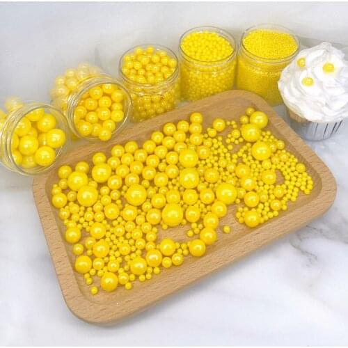 250g Edible Black Pearl Sugar Balls Fondant Cake Decoration Edible Candy Sugar Beads Birthday Ice Cream Decoration Sugar Pearl