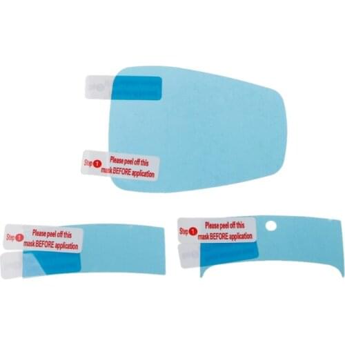 3x Center Console Mouse Touch Protective Film For Mercedes Benz C E S V GLC GLE