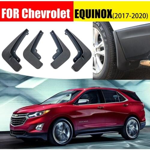 4 pcs FOR Chevrolet EQUINOX Mudguard Fender EQUINOX Mud flaps Guard Fenders Mudguards splash Flap car accessories auto styline