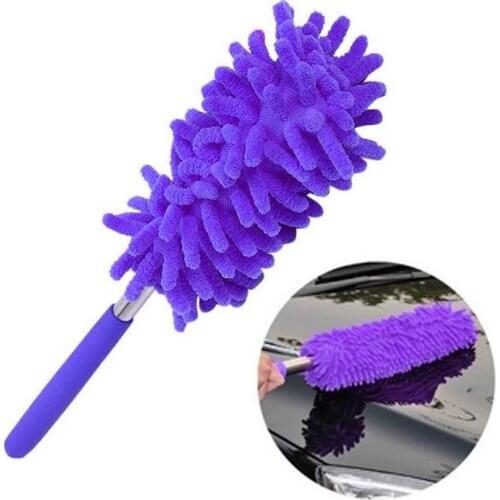 7Kittens 1pcs 16cm hair brush car home mini furniture cleaning shrink chenille dust cleaner static dusting cleaning brush