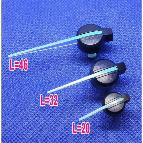 Car instrument pointer, car fuel, water temperature, speed, odometer pointer, DIY Blue pin, ZZL=20,32mm