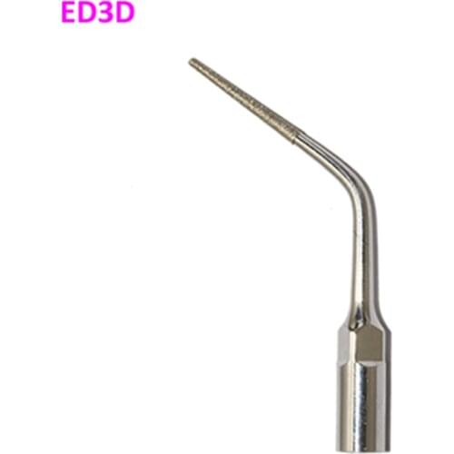 Free shipping 2 pcs Dental Endo Endodontics Tips DTE SATELEC Ultrasonic Scaler Diamond ED3D