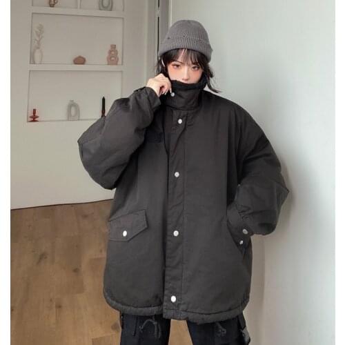 Firm offers/accused of cotton-padded clothes female han edition in easing the new cotton-padded jacket to thicken the lambs Mao