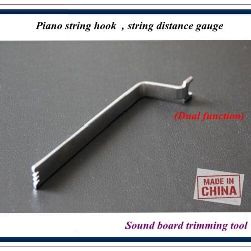 Piano tuning maintenance tools - Piano repair tool - Piano string hook , string distance gauge (Dual function) - Piano parts
