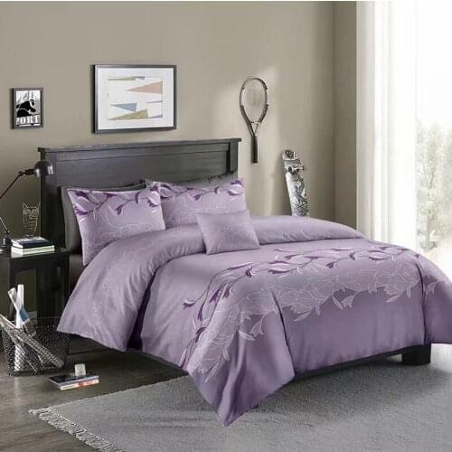 Classic Jacquard Bedding Set Solid Red Cover Simple Royal Bedding Single Queen Bedding Covers No Bedding