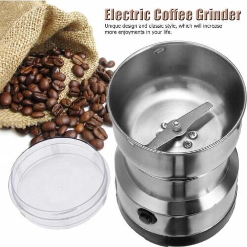 Coffee Grinder Electric Mini Coffee Bean Nuts Grinder Coffee Bean Multifunctional Home Kitchen Tool