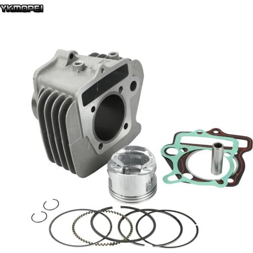Motorcycle Cylinder Piston Ring Gasket Kit For 56mm Bore YX140 YinXiang 140cc Horizontal Engine Dirt Pit Bike Atv Quad Parts