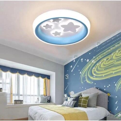 Creative Led Ceiling Lights For Children Room Girls Kids Bedroom Lightning Ceiling Chandliers Modern Korean Acrylic Indoor Lamp