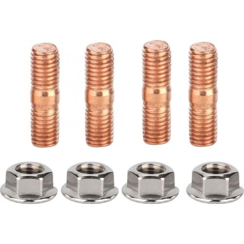 M10x1.50 Thread T3 T4 T6 High Strength Turbo Stud Kit Flange Nuts