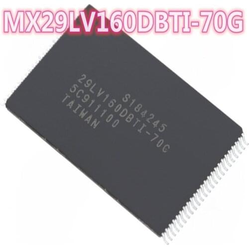 Good quality MX29LV160DBTI-70G 29LV160DBTI-70G MX29LV160DBTI 29LV160DBTI 29LV160DBTI-70 TSOP48 memory chip Free shipping