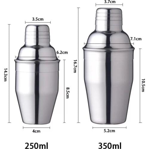 Stainless Steel Boston Shaker Cocktail Boston Shaker Mixing Cup Drink Bartender Bar Set Tool 2019 New Arrival