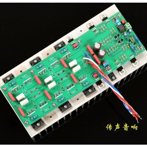 NEW Based on KSA50A circuit 50W Pure Class A Power Amplifier Finished Board HiFi TTC5200/TTA1943 Assembled Power Amp Board
