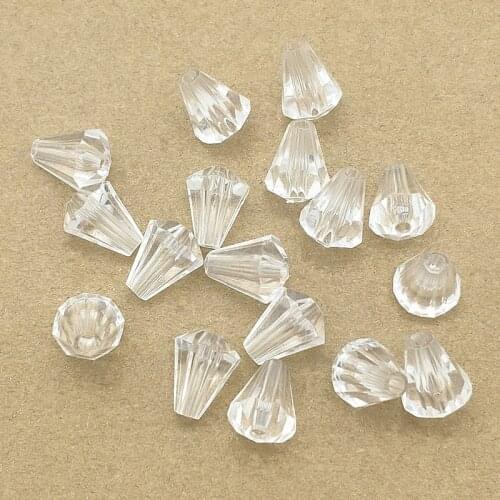 New arrival! 16x13mm 450pcs Clear Faceted Drop Beads for Handmade Necklace Earring DIY Parts Jewelry Findings & Components