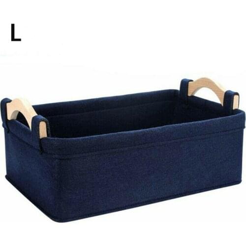 Portable Storage Basket Transport Basket Storage Box Felt Square Portable Storage Basket Transport