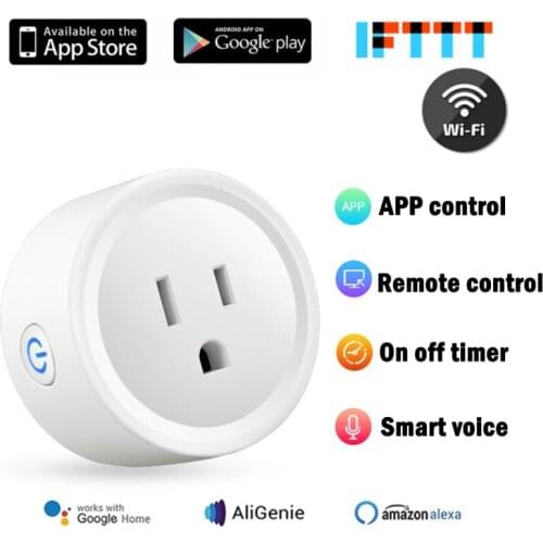 Professional Wireless Smart Socket Home Power Remote Control Socket WiFi Smart Timer Plug US Plug 16A Portable And Durable