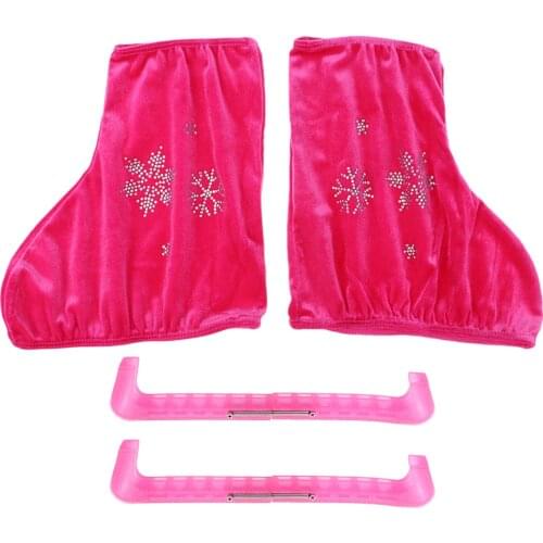 Adjustable Skates Blade Guards Protector With Ice Figure Skate Boots Cover Ice Hockey Shoe Blades Accessories Ice Skate Tackles