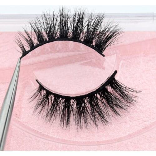 Visofree Eyelashes 3D Mink Eyelashes Thick Lashes Hand Made Full Strip Lashes Mink Lashes Volume Soft Lashes Eyelash M18