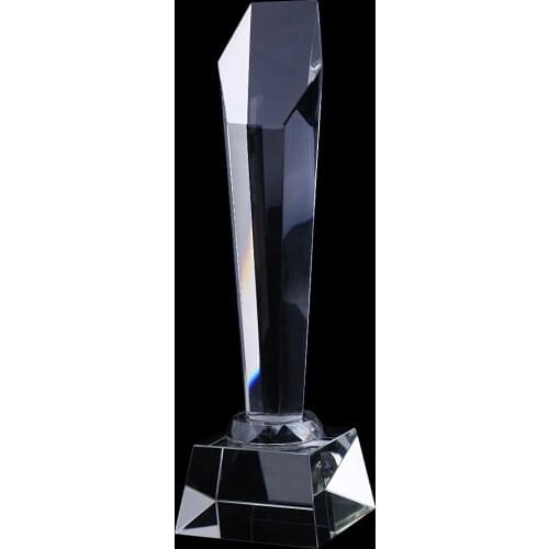 29cm Hexagon Cant Crystal Trophy Cup Encourage Souvenir for Championship 1Pc Sports Competition Award Encourage Souvenir