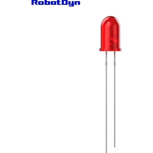 LED basic color RED, D-3mm, (pack 50 pcs)