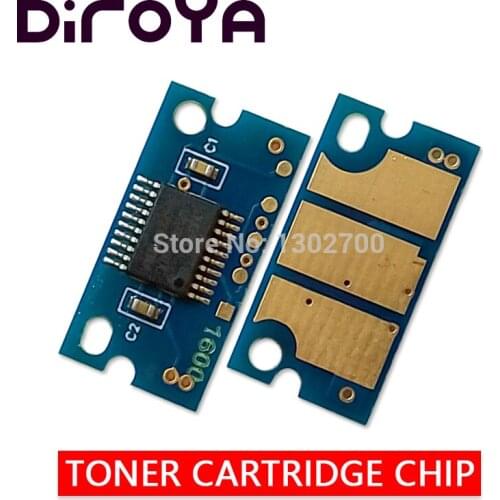 40PCS 2.5K Black&Colors universal toner cartridge chip For OKI C110 C130 C130n MC160n MC160MFP C 110 130 130n MC160 MFP reset