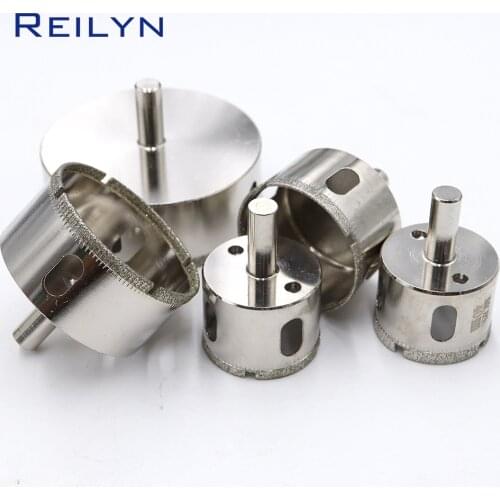 Free Shipping Glass Hole Saw Rounding rounding polish Drill Bit 40-100mm Rotary tool drilling Glass/Diamond/Jade/Ceramics