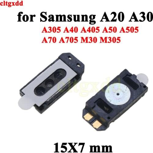 For Samsung Galaxy A20 A30 A40 A50 A70 A30S A51 A71 A202 Earpiece Earphone Top Speaker Sound Receiver Flex Cable