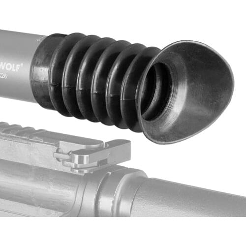 39mm Flexible Scalability Ocular Soft Rubber Cover Eye Protector Cover Hunting Accessory For Airsoft Rifle Scope telescope