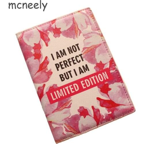 Fresh Flower Passport Holder Pink Petal Passport Cover Bags Travel Women Credit Card Holder Wallet Tickets Case Organizer Bag