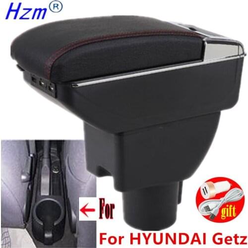 For HYUNDAI Getz Armrest For Hyundai Getz Car Armrest box Retrofit parts dedicated Center Storage box car accessories