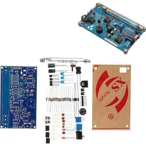 Portable Handle Geiger Counter DIY Kit Nuclear Radiation Detector for the Detection of 20mR/h-120mR/h of Gamma Rays
