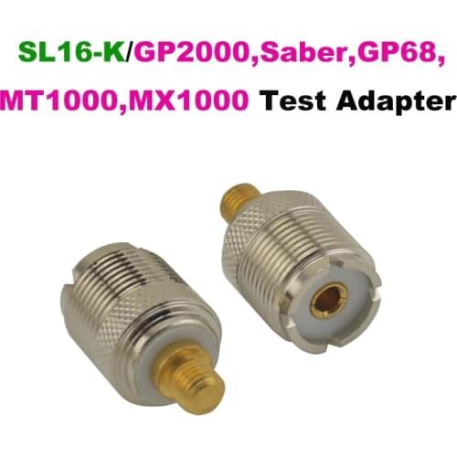 SL16-K/GP2000 Test Adapter for Motorola HT600, Saber, MT1000, MX1000, P200, SP10, GP2000, GP68