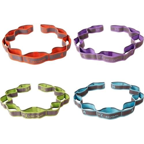 Yoga Resistance Rubber Bands Yoga Pull Strap Dance Training Elastic Pilates Exercise Latin Band for Effective Workout Equipment