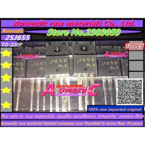 Aoweziic 100% new imported original J655 2SJ655 TO-220F MOS FET P channel 100V 12A