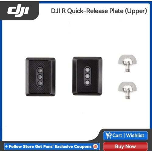 DJI R Quick-Release Plate (Upper)for faster mounting and removing of the camera setup Original