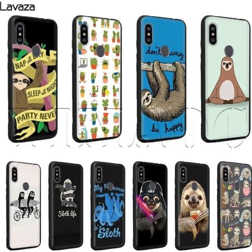 Sloth Life Case for Xiaomi Redmi Poco X2 MI Note 8 8A 9 9s 9T 10 CC9 CC9E A3 7A K20 K30 Lite Pro Max