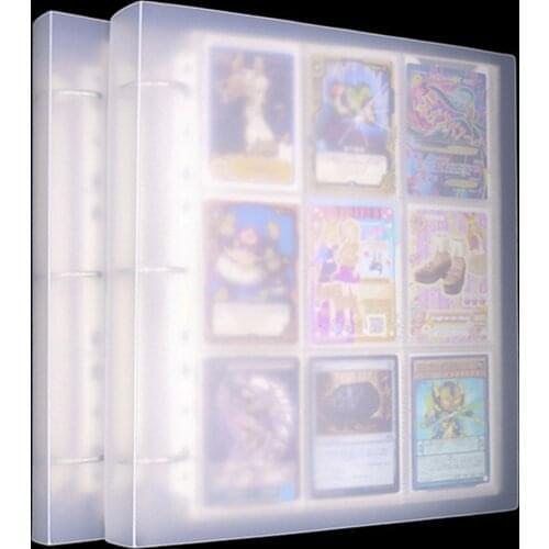 450 pockets 900 Cards Capacity Cards Holder Binders Albums For Pokemon CCG MTG Magic Yugioh Board Game Cards book Sleeve Holder