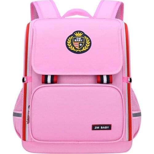 Children 1-3-6 Grade Orthopedic School Backpack For Boys Girls School Bag Kids Lightweight Bagpack New High Capacity Space Bag