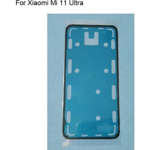 2PCS For Xiaomi Mi 11 Ultra Back Battery cover Bezel 3M Glue Double Sided Adhesive Sticker Tape For Xiaomi Mi11 Ultra