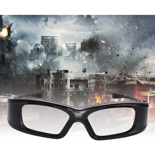 GL410 Shutter 3D Glasses DLP Link Projector 3D Projector Rechargeable 3D Glasses for BenQ View*Sonic Sharp Dell Projectors
